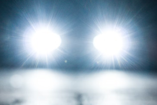 Auto rijden donkere dagen landscape