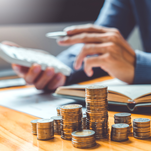 Man telt zijn geld (square)