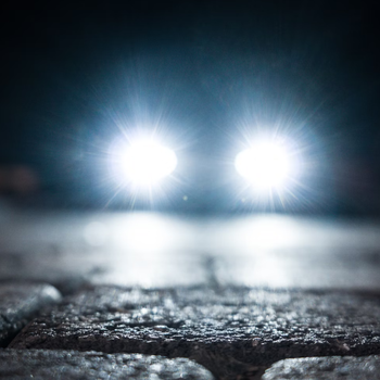 auto donker veiligheid square