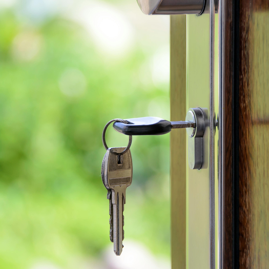 sleutels bedrijfswoning