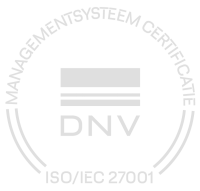 BrandMR is ISO‑gecertificeerd volgens de normen van DNV.